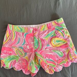 Lilly Pulitzer Buttercup Sz 4 Women's Shorts